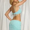 Braletka Aerin z frędzlami w kolorze aqua blue Braletka Aerin z frędzlami w kolorze aqua blue