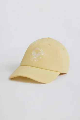 Czapka baseballowa w kolorze cytrynowym