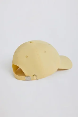 Czapka baseballowa w kolorze cytrynowym