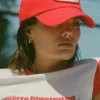 Czapka z daszkiem z logo Lazise w kolorze ognistej czerwieni Czapka z daszkiem z logo Lazise w kolorze ognistej czerwieni