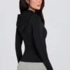 Czarna kurtka z kapturem Soft Active Czarna kurtka z kapturem Soft Active