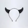 Czarna opaska na głowę Vixena Devil Horns