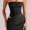 Czarna sukienka bandeau Veda Mini Czarna sukienka bandeau Veda Mini
