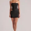 Czarna sukienka bandeau Veda Mini Czarna sukienka bandeau Veda Mini