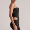 Czarna sukienka bandeau Veda Mini Czarna sukienka bandeau Veda Mini