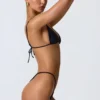 Czarne doły od bikini Delray z marszczeniem Czarne doły od bikini Delray z marszczeniem