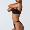 Czarne doły od bikini z ozdobami Volute Czarne doły od bikini z ozdobami Volute