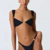 Czarne doły od bikini z ozdobami Volute Czarne doły od bikini z ozdobami Volute