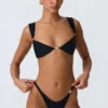 Czarne doły od bikini z ozdobami Volute Czarne doły od bikini z ozdobami Volute