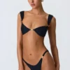 Czarne doły od bikini z ozdobami Volute Czarne doły od bikini z ozdobami Volute
