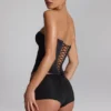 Czarne szorty Sabrine Slinky Jersey Low-Rise