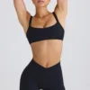 Czarne szorty Soft Active Crossover