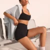 Czarne szorty Soft Active Crossover
