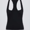 Czarny top bez rękawów Soft Active z tyłem typu racerback Czarny top bez rękawów Soft Active z tyłem typu racerback
