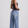 Dżinsy Jeylan z niskim stanem i szerokimi nogawkami w stylu vintage Dżinsy Jeylan z niskim stanem i szerokimi nogawkami w stylu vintage
