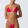 Doły od bikini Delray z marszczeniami w kolorze malinowo-różowym Doły od bikini Delray z marszczeniami w kolorze malinowo-różowym