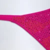 Doły od bikini Jalama z ozdobami w różowy tropikalny wzór Doły od bikini Jalama z ozdobami w różowy tropikalny wzór