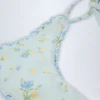 Doły od bikini Nieva z wiązaniem z boku w niebieski kwiatowy wzór Doły od bikini Nieva z wiązaniem z boku w niebieski kwiatowy wzór