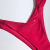Doły od bikini Pacifico z marszczeniami i zdobieniami w kolorze malinowo-różowym Doły od bikini Pacifico z marszczeniami i zdobieniami w kolorze malinowo-różowym