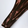 Doły od bikini typu stringi Tierra w kolorze brązowo-złotym Doły od bikini typu stringi Tierra w kolorze brązowo-złotym