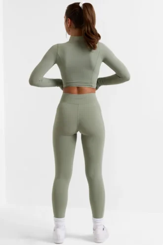 Długie legginsy Soft Active w kolorze bambusowej zieleni Długie legginsy Soft Active w kolorze bambusowej zieleni