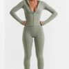 Długie legginsy Soft Active w kolorze bambusowej zieleni Długie legginsy Soft Active w kolorze bambusowej zieleni