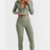 Długie legginsy Soft Active w kolorze bambusowej zieleni Długie legginsy Soft Active w kolorze bambusowej zieleni