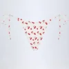 Figi doły od bikini Cove Side-Tie Cheeky w wiśniowy wzór Figi doły od bikini Cove Side-Tie Cheeky w wiśniowy wzór