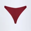 Fioletowe doły od bikini Bermuda z koralikami Fioletowe doły od bikini Bermuda z koralikami