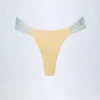 Fioletowe doły od bikini Valencia w żółtą kratkę Fioletowe doły od bikini Valencia w żółtą kratkę