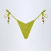 Fioletowe doły od bikini z detalem Cebu Charm Fioletowe doły od bikini z detalem Cebu Charm