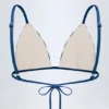 Góra bikini Montauk Triangle w kolorze morskim Góra bikini Montauk Triangle w kolorze morskim