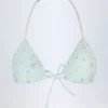 Górka bikini Noia Micro Triangle w niebieski kwiatowy wzór Górka bikini Noia Micro Triangle w niebieski kwiatowy wzór