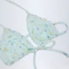 Górka bikini Noia Micro Triangle w niebieski kwiatowy wzór Górka bikini Noia Micro Triangle w niebieski kwiatowy wzór