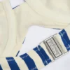 Góry od bikini Ascona z fiszbinami i wiązaniem na szyi w paski w kolorze granatowym Góry od bikini Ascona z fiszbinami i wiązaniem na szyi w paski w kolorze granatowym