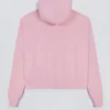 Hoodie oversize z haftem w kolorze pudrowego różu Hoodie oversize z haftem w kolorze pudrowego różu
