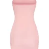 Intimates Miękka, prześwitująca sukienka typu bandeau z siateczki w kolorze różowym Intimates Miękka, prześwitująca sukienka typu bandeau z siateczki w kolorze różowym