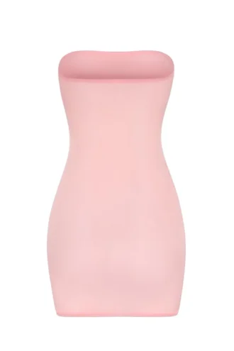 Intimates Miękka, prześwitująca sukienka typu bandeau z siateczki w kolorze różowym Intimates Miękka, prześwitująca sukienka typu bandeau z siateczki w kolorze różowym