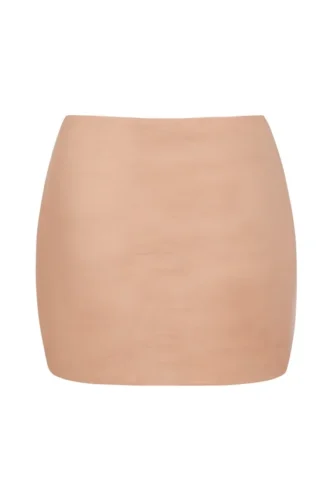 Intimates Miękka siateczkowa spódnica typu slip z niskim stanem w kolorze ciepłej brzoskwini Intimates Miękka siateczkowa spódnica typu slip z niskim stanem w kolorze ciepłej brzoskwini