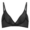 Intimates Soft Mesh Jednowarstwowy biustonosz trójkątny w kolorze czarnym Intimates Soft Mesh Jednowarstwowy biustonosz trójkątny w kolorze czarnym