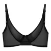Intimates Soft Mesh Jednowarstwowy biustonosz z fiszbinami w kolorze czarnym Intimates Soft Mesh Jednowarstwowy biustonosz z fiszbinami w kolorze czarnym