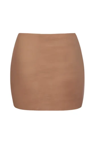 Intimates Soft Mesh Low-Rise Micro Mini Spódnica Slip w kolorze miodowym Intimates Soft Mesh Low-Rise Micro Mini Spódnica Slip w kolorze miodowym