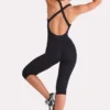 Kombinezon Soft Active Capri w kolorze czarnym