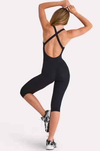 Kombinezon Soft Active Capri w kolorze czarnym Kombinezon Soft Active Capri w kolorze czarnym