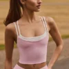 Koszulka bez rękawów Soft Active w kolorze pudrowego różu Koszulka bez rękawów Soft Active w kolorze pudrowego różu