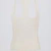 Koszulka bez rękawów Soft Active z tyłem typu racerback w kolorze kremowym Koszulka bez rękawów Soft Active z tyłem typu racerback w kolorze kremowym