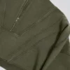 Krótka bluza z bawełnianej dzianiny z efektem sprania kwasem w kolorze jasnozielonym Krótka bluza z bawełnianej dzianiny z efektem sprania kwasem w kolorze jasnozielonym