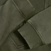 Krótka bluza z bawełnianej dzianiny z efektem sprania kwasem w kolorze jasnozielonym Krótka bluza z bawełnianej dzianiny z efektem sprania kwasem w kolorze jasnozielonym