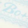 Krótki sweter z dzianiny żakardowej w kolorze kości słoniowej Krótki sweter z dzianiny żakardowej w kolorze kości słoniowej