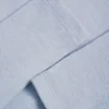 Krótki top z dzianiny szczotkowanej z dekoltem w serek w kolorze Soft Blue Krótki top z dzianiny szczotkowanej z dekoltem w serek w kolorze Soft Blue